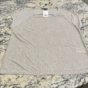 Soft blended fabric cap sleeve top